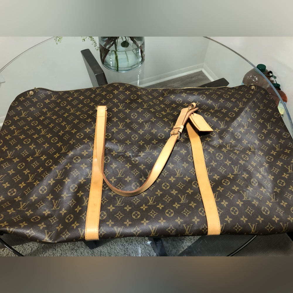 Authentic Monogram Louis Vuitton Garment Bag with hanger